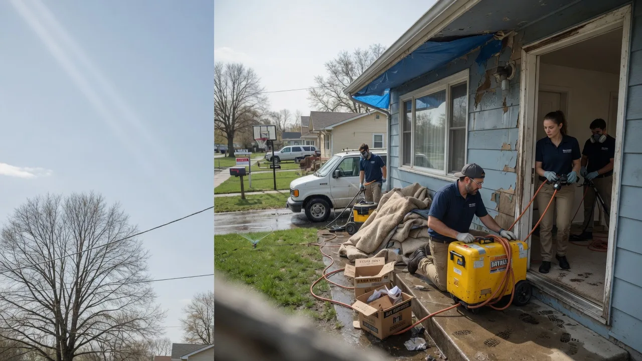 Basement Flood Cleanup in Whiting, IA near me